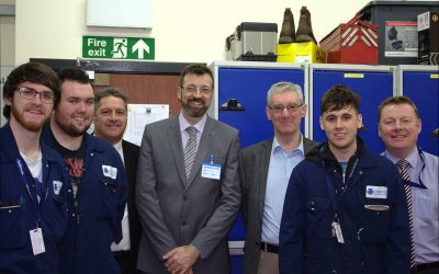 Peter Chapman MSP Visits Thistle Seafoods