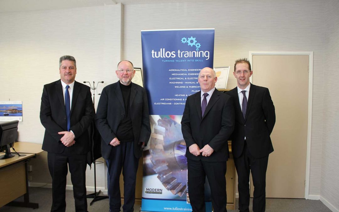 Tom Mason MSP Visits Tullos Training